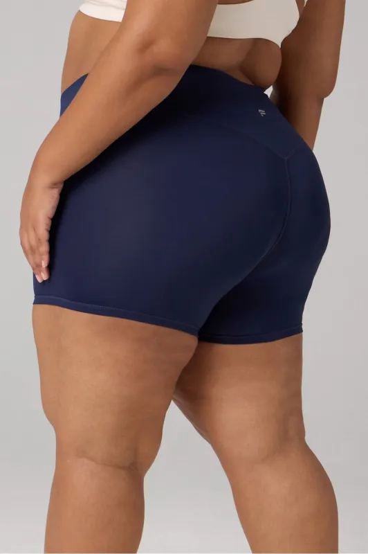 The No-Seam PureLuxe TLC Short 4" sold by Fabletics