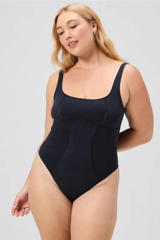 Denim Look Bodysuit sold by Fabletics