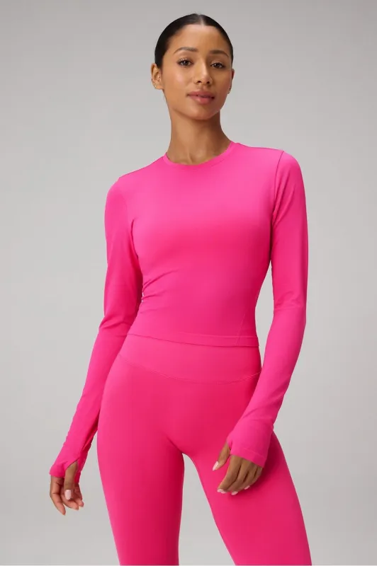 Feather Tech+ Cropped Long-Sleeve Top sold by Fabletics