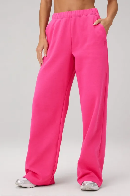Cozy Fleece Wide Leg Sweatpant sold by Fabletics