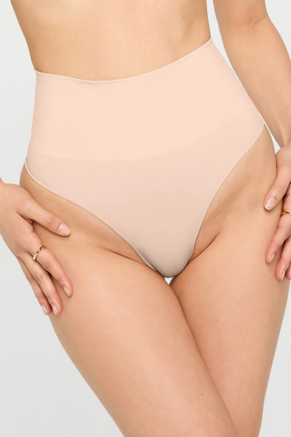 Nearly Naked Shapewear High Waist Thong sold by Fabletics