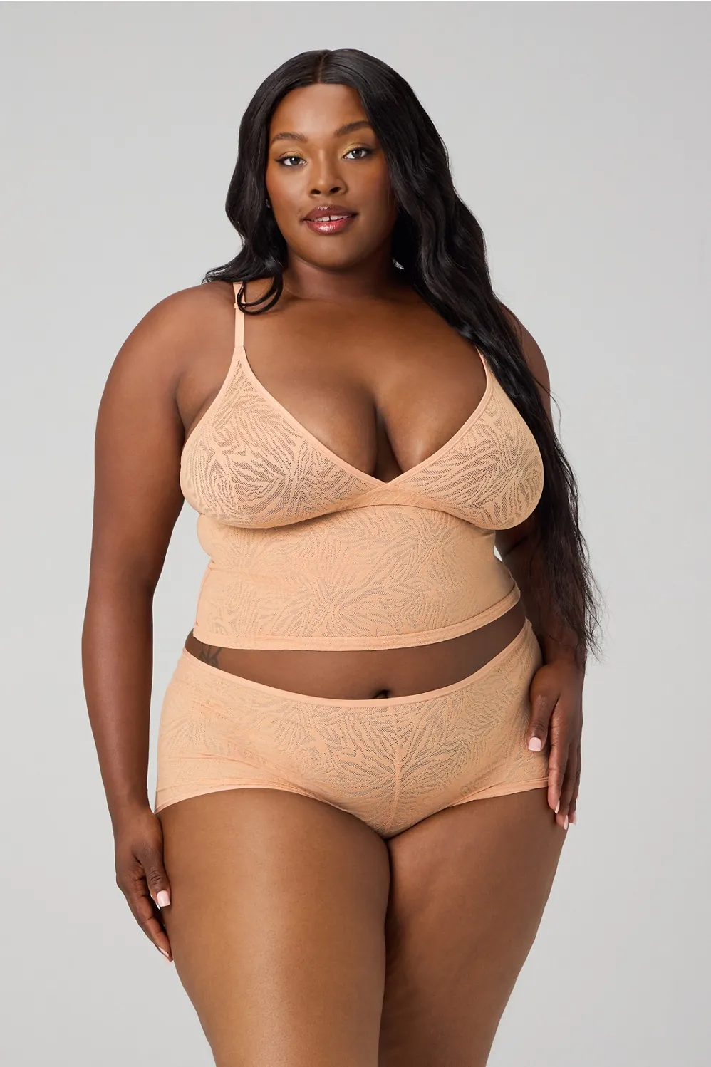 Hot Mesh Triangle Cami sold by Fabletics