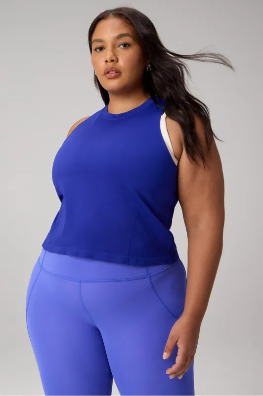 Feather Tech+ Racerback Cropped Tank sold by Fabletics