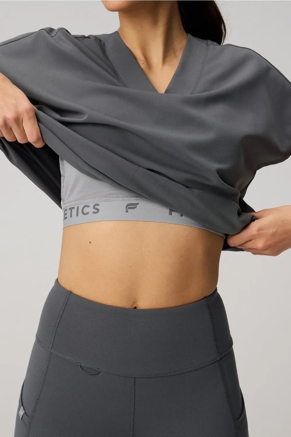 360° Built-In Bra Scrub Top sold by Fabletics