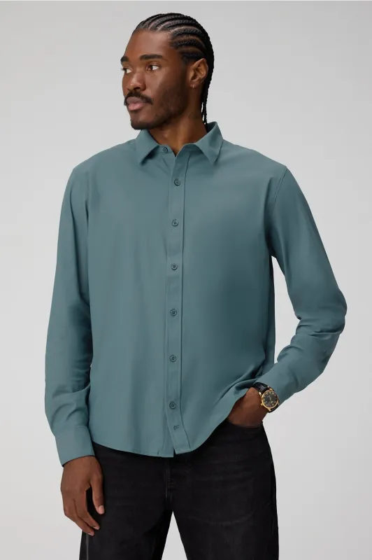 The Don Long Sleeve Button Up (Slim Fit) sold by Fabletics