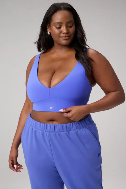 PureLuxe Longline Low Impact Bra sold by Fabletics
