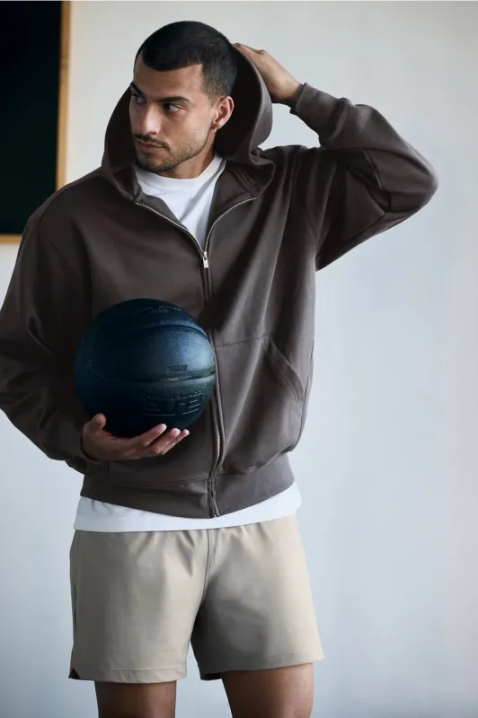 The Go-To Full Zip Hoodie (Oversized) sold by Fabletics