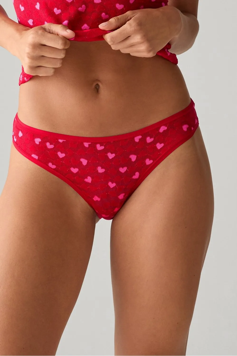 Hot Mesh Thong sold by Fabletics