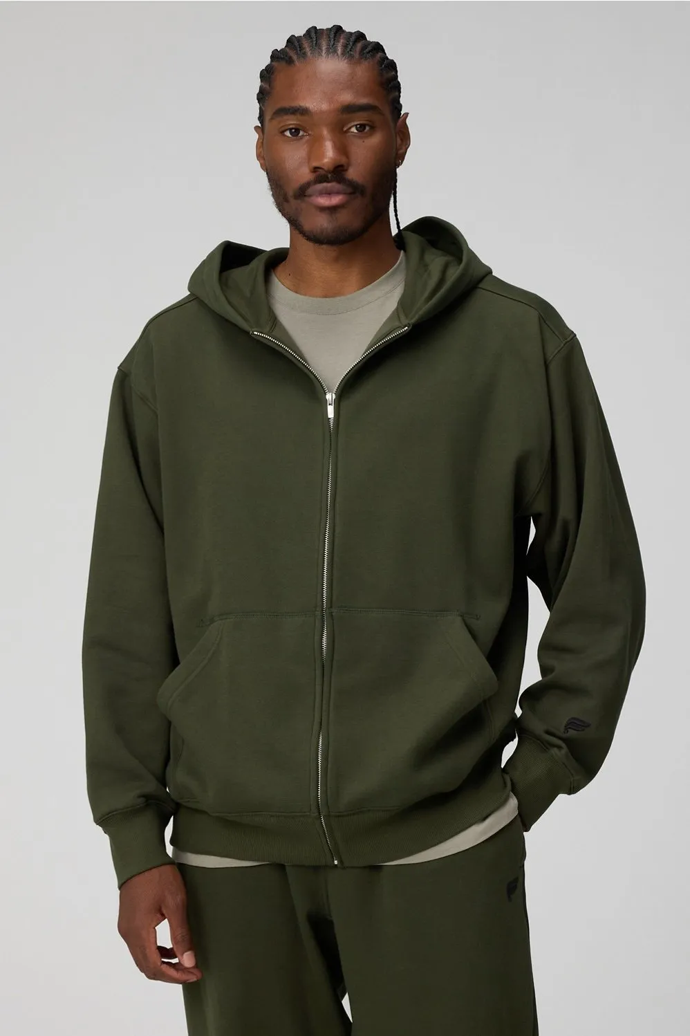 The Go-To Full Zip Hoodie (Oversized) sold by Fabletics