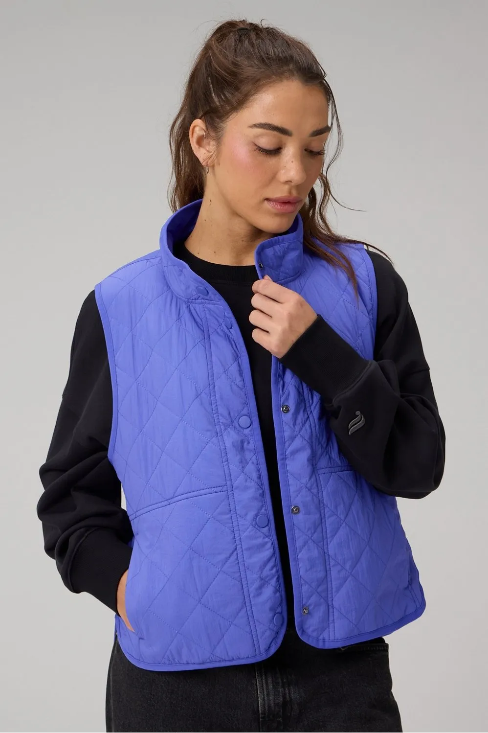 Daydreamer+ Quilted Vest sold by Fabletics