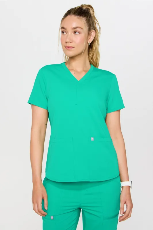 Method 2-Pocket Scrub Top sold by Fabletics