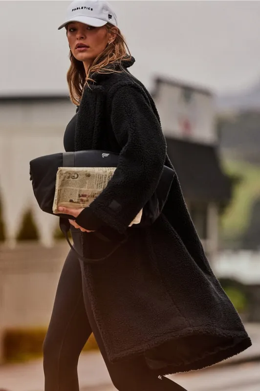 Teddy Long Coat sold by Fabletics