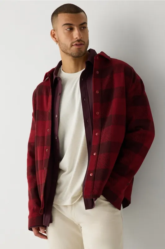 The Go-To Shirt Jacket sold by Fabletics