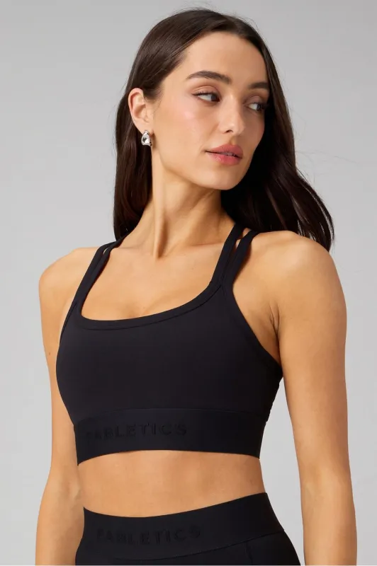 Principal Longline Medium Impact Sports Bra sold by Fabletics