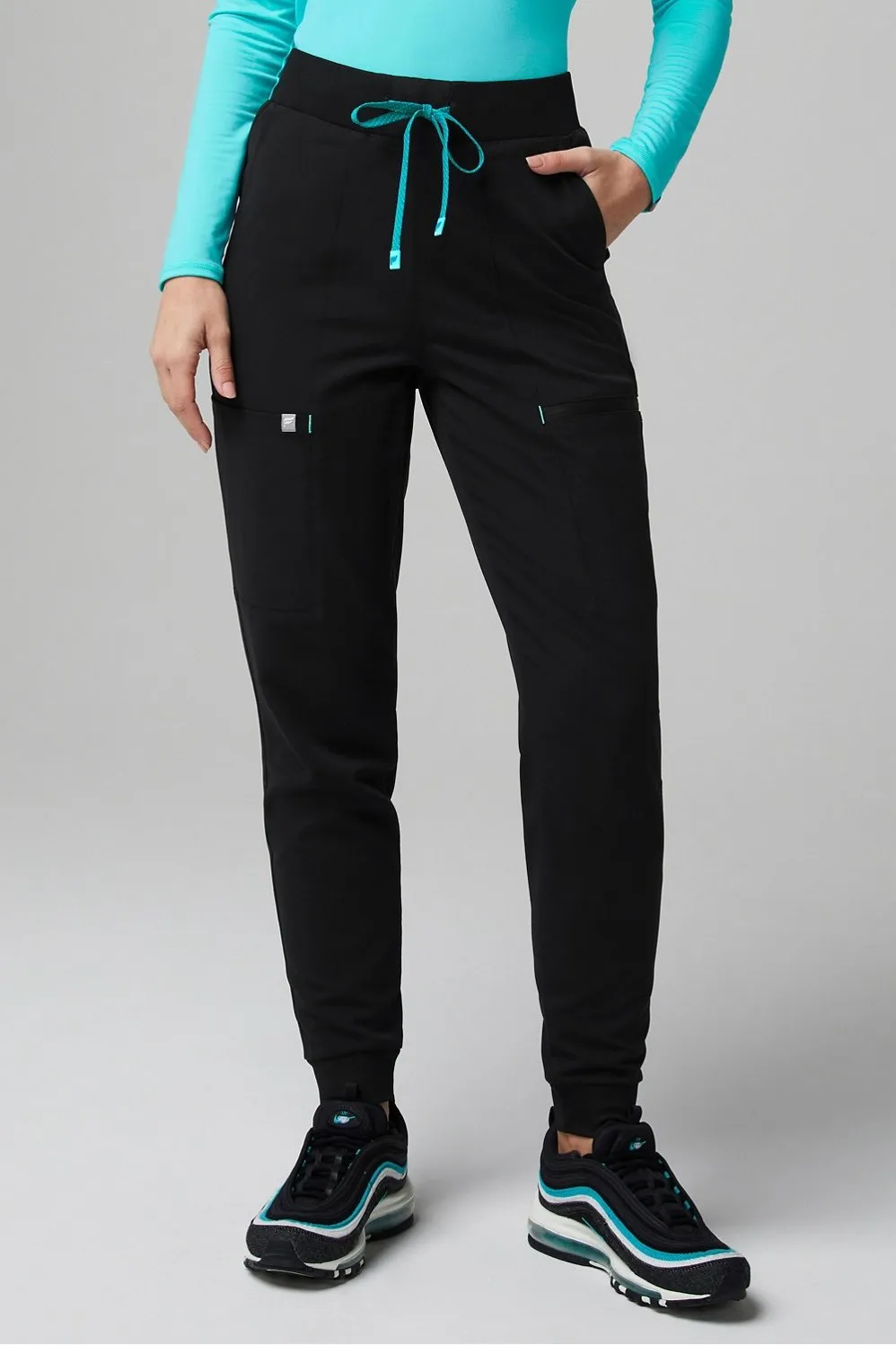 High-Rise On-Call Scrub Jogger sold by Fabletics