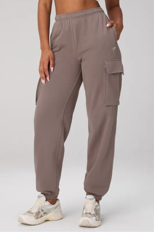 Year Round Terry Cargo Jogger sold by Fabletics
