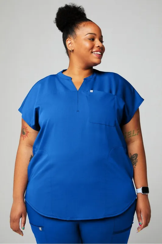 Evolve Oversized Scrub Top sold by Fabletics