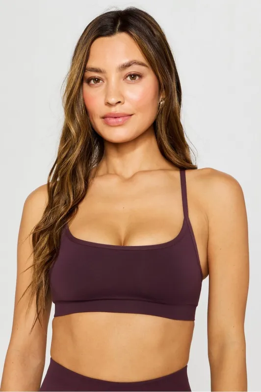 Sleek Seamless Strappy Low Impact Bra sold by Fabletics