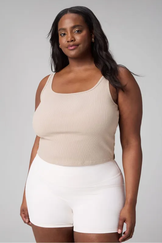 Modal Rib Cropped Tank sold by Fabletics