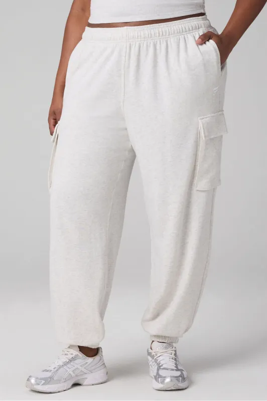 Year Round Terry Cargo Jogger sold by Fabletics
