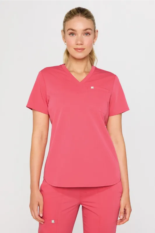 Vital 1-Pocket Scrub Top sold by Fabletics