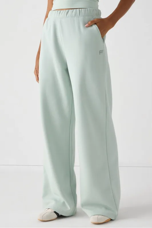 Cozy Fleece Wide Leg Sweatpant sold by Fabletics
