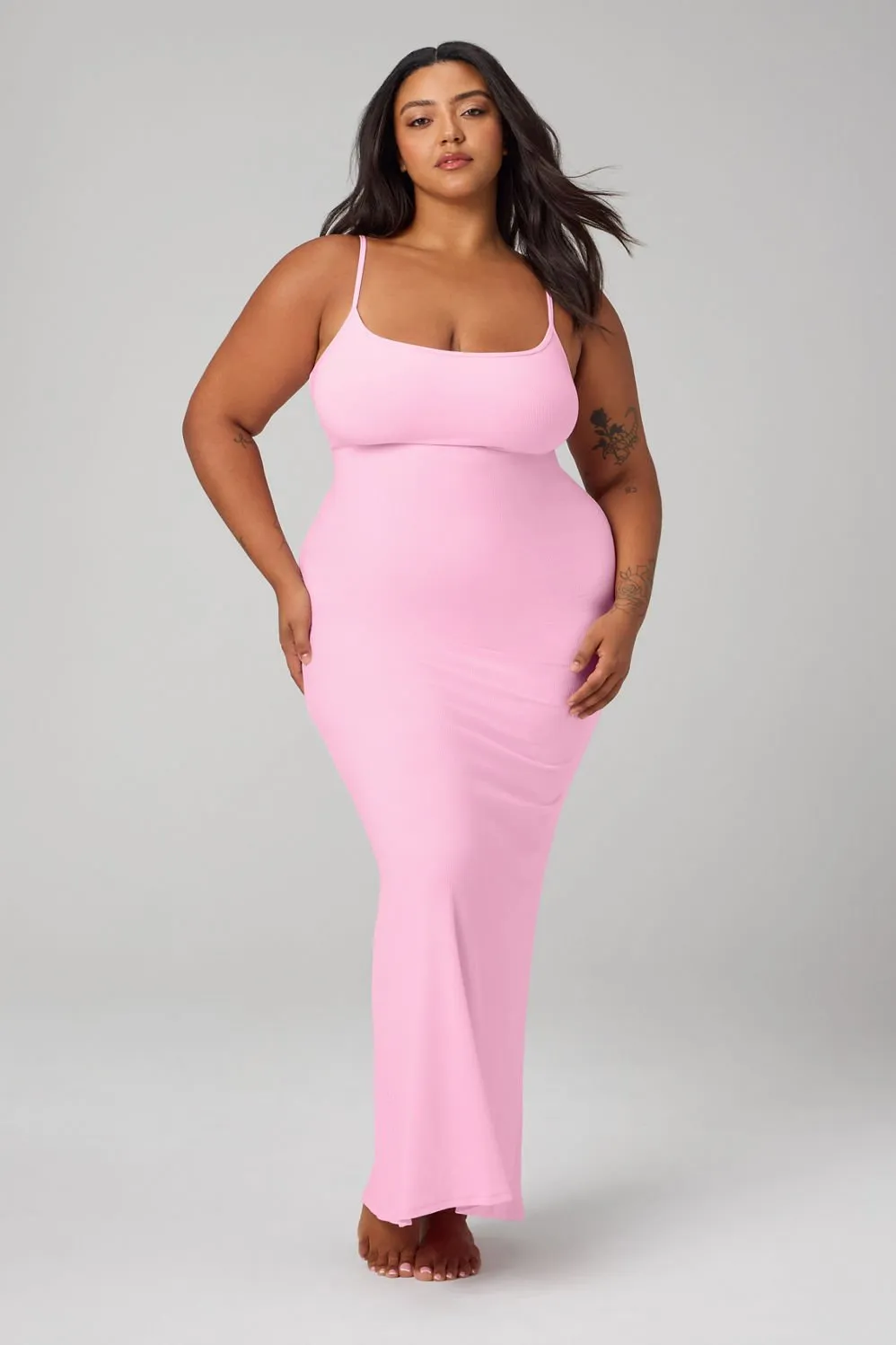 Soft Rib Maxi Dress sold by Fabletics