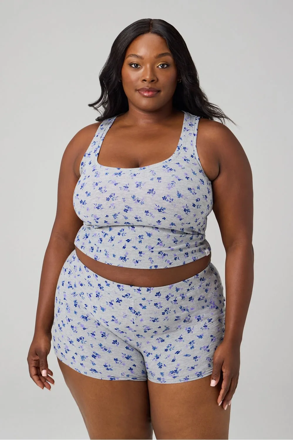 Soft Rib Cropped Tank sold by Fabletics