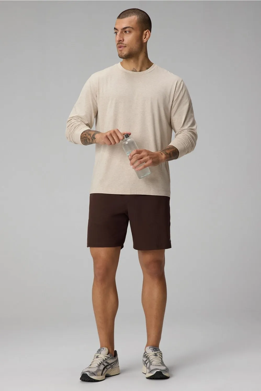 The 24-7 Long Sleeve Tee & Fundamental Short 2-Piece Outfit sold by Fabletics