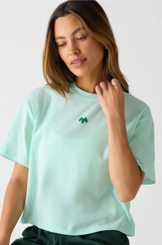 100% Cotton Boxy Tee sold by Fabletics