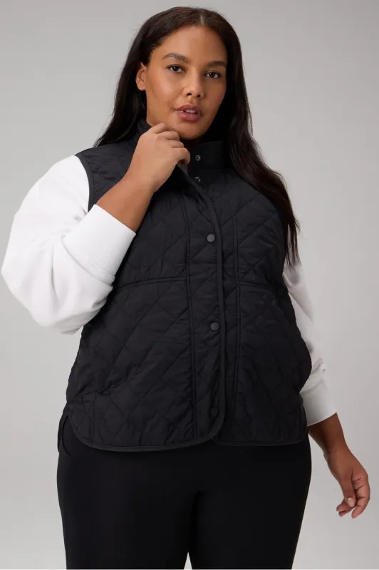 Daydreamer+ Quilted Vest sold by Fabletics