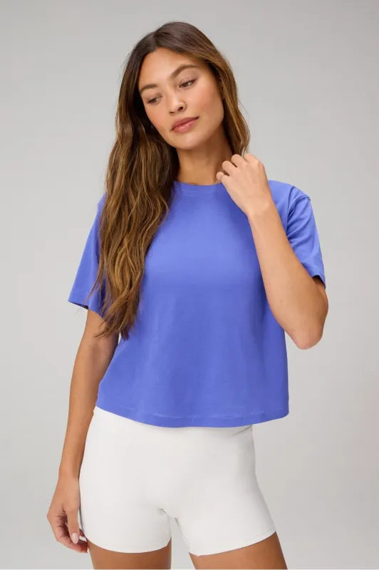 100% Cotton Boxy Tee sold by Fabletics