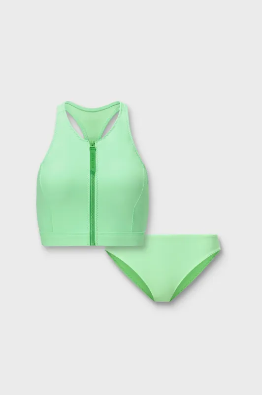 Zip-Front Reversible Swim Bundle made by Fabletics