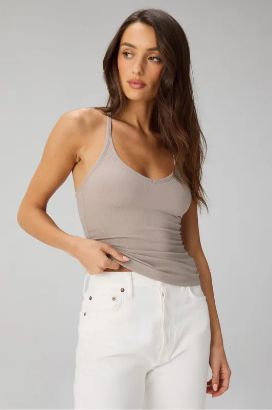 Modal Rib V-Neck Tank sold by Fabletics