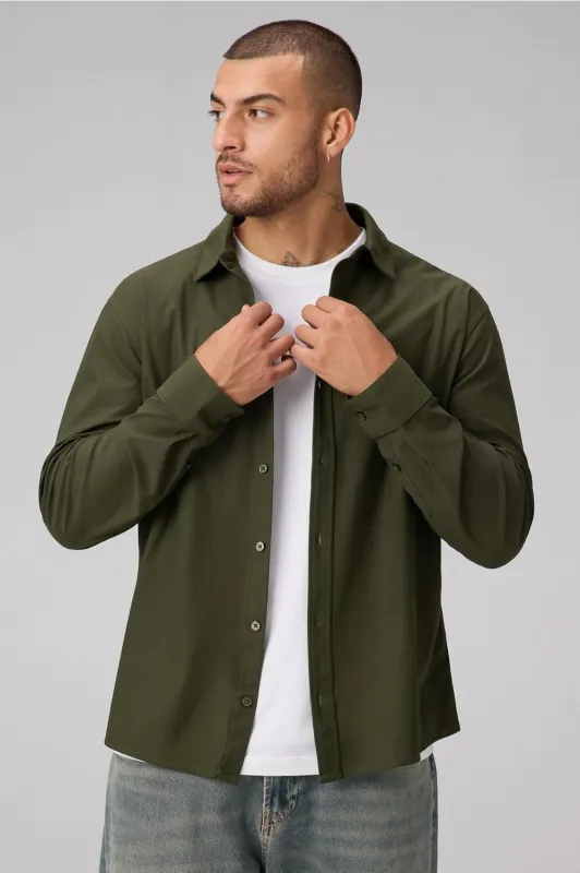 The Don Long Sleeve Button Up (Slim Fit) sold by Fabletics