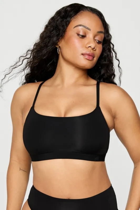 Smoothed Reality Square Neck Bralette sold by Fabletics