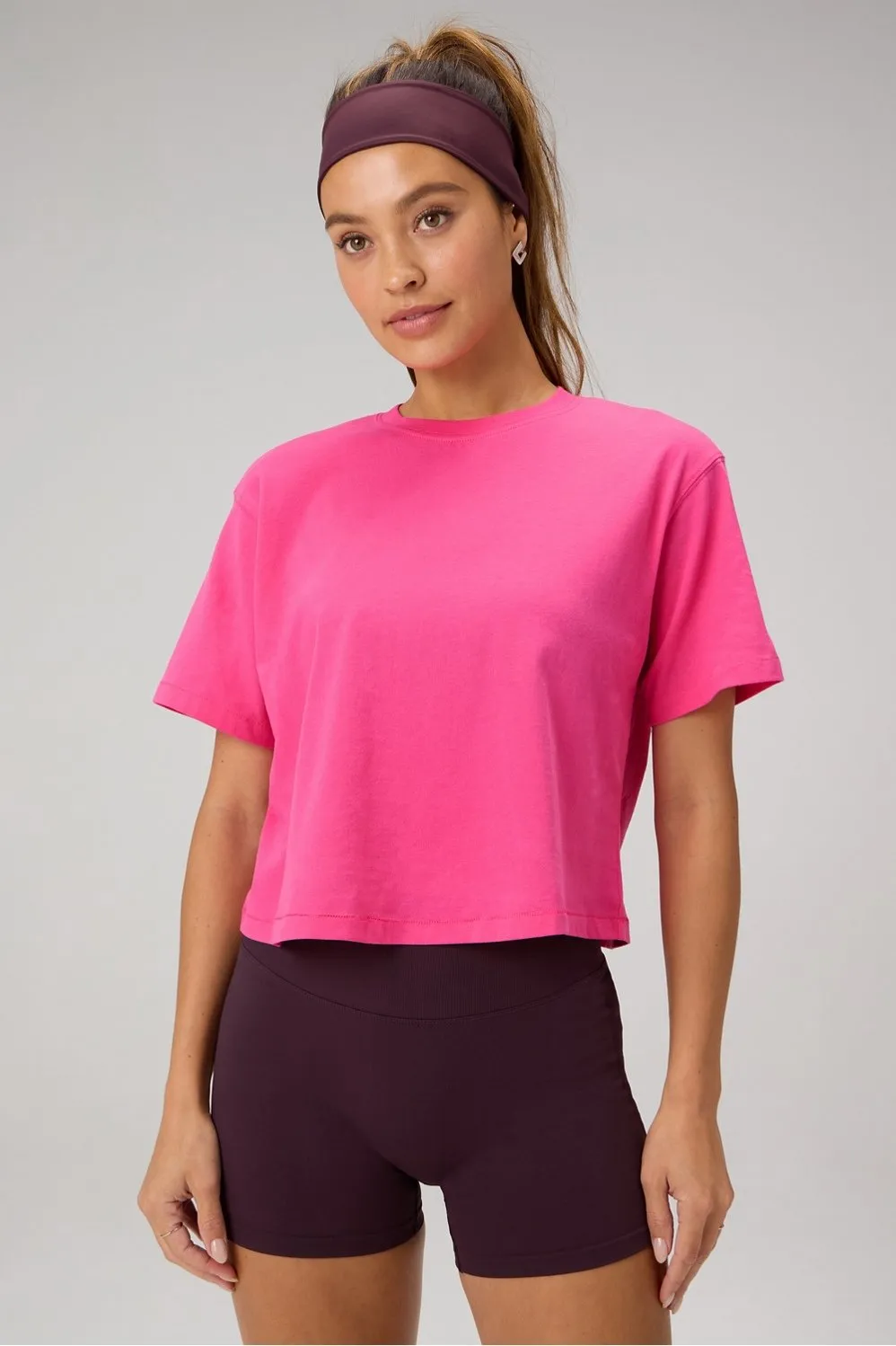 100% Cotton Boxy Tee sold by Fabletics
