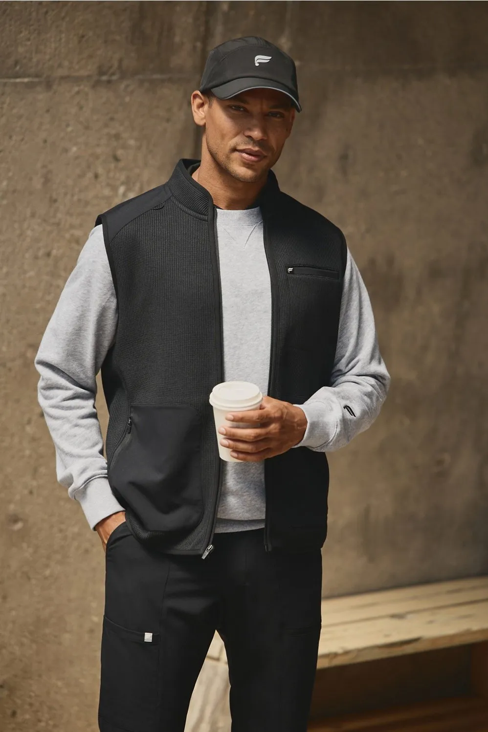 Ace Knit Scrub Vest sold by Fabletics