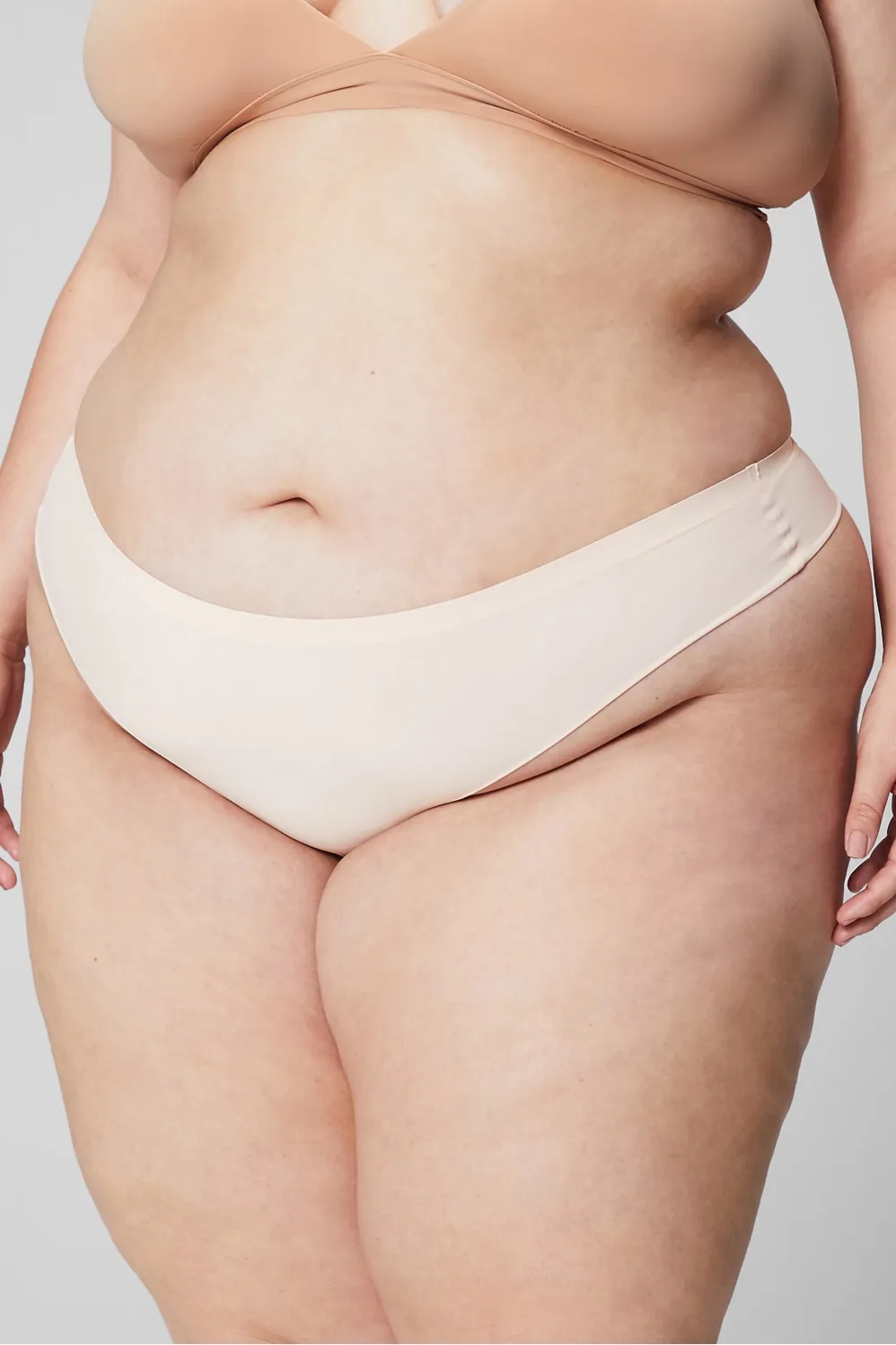 No Show Mid-Rise Thong sold by Fabletics