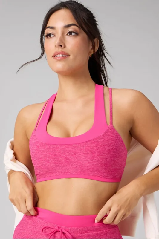 HeatherFlex Principal Low Impact Bra sold by Fabletics