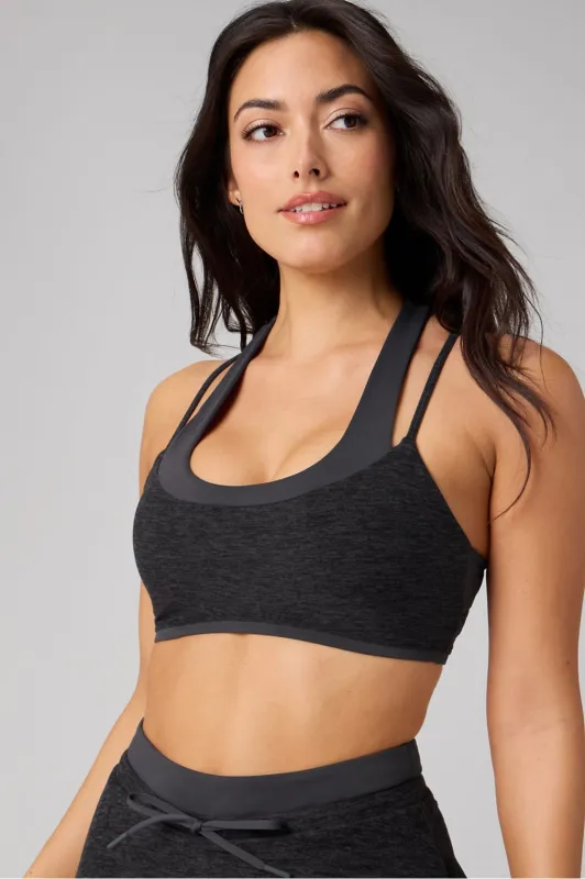 HeatherFlex Principal Low Impact Bra sold by Fabletics