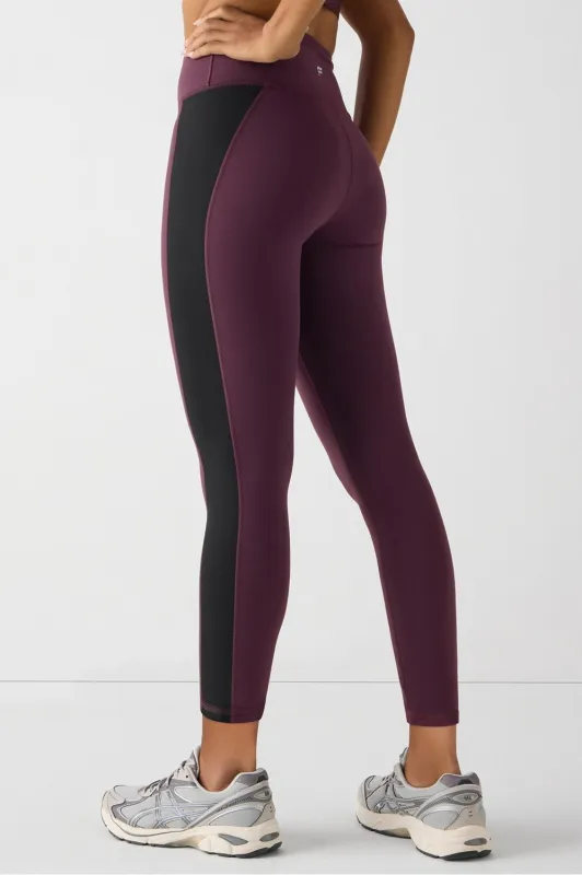 Define PowerHold® High-Waisted Color-Blocked Legging 7/8 sold by Fabletics