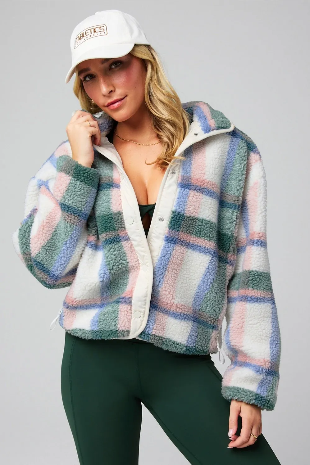 Tahoe Teddy Jacket sold by Fabletics