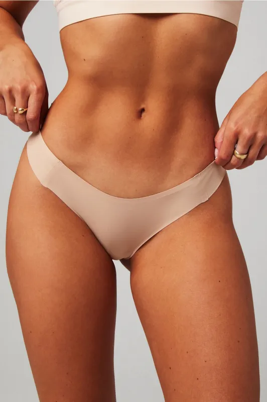 No Show Mid-Rise Thong sold by Fabletics