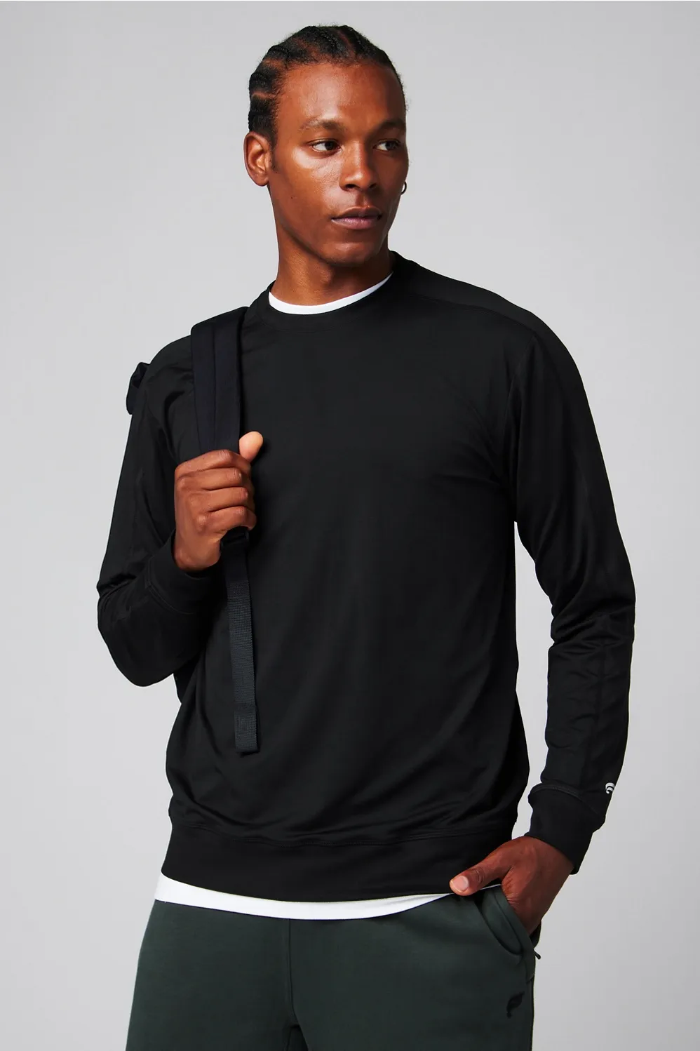 The Cloud Jersey Crew sold by Fabletics