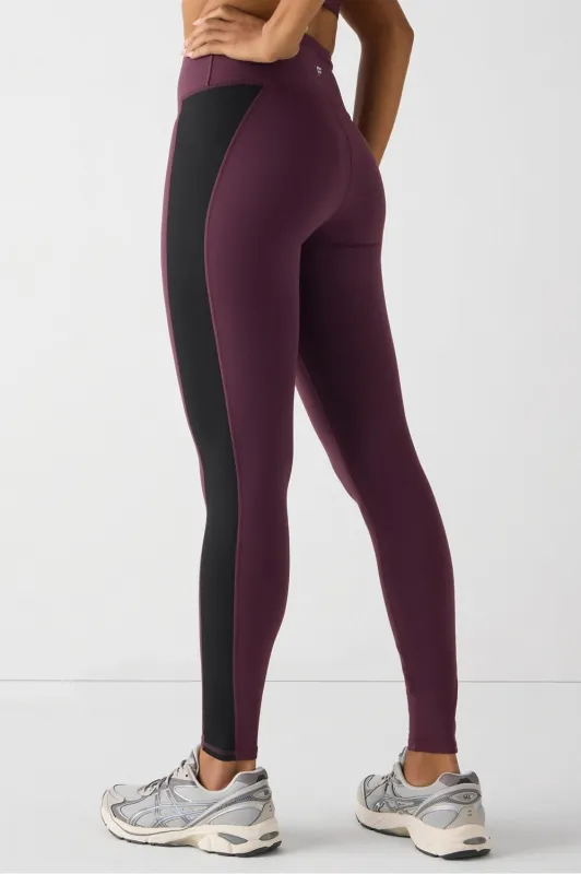 Define PowerHold® High-Waisted Color-Blocked Legging Tall sold by Fabletics