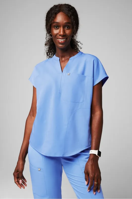 Evolve Oversized Scrub Top sold by Fabletics