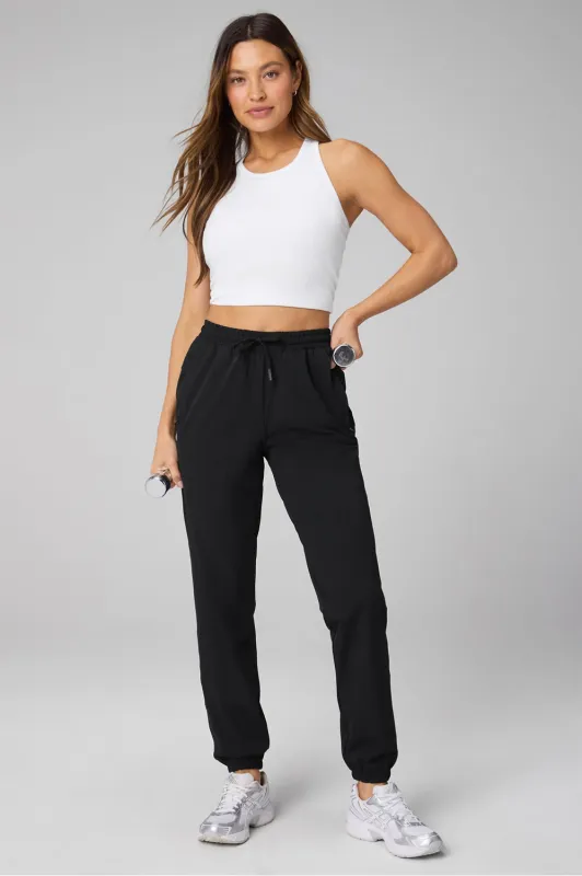 Modal Rib Built-In Bra Tank & All Day Jogger 2-Piece Outfit sold by Fabletics