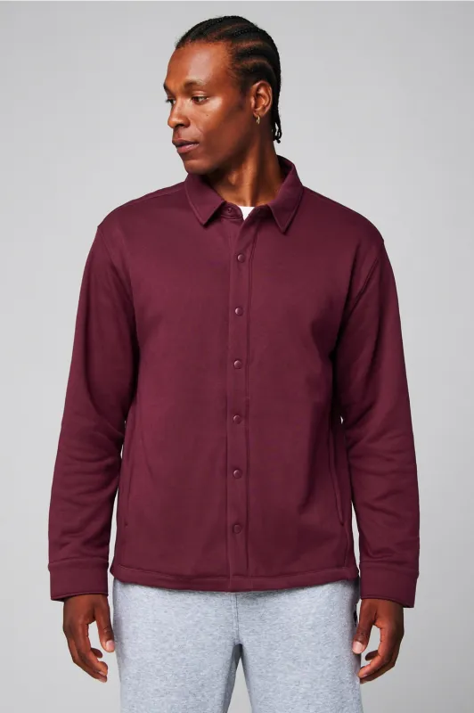 The Go-To Shirt Jacket sold by Fabletics