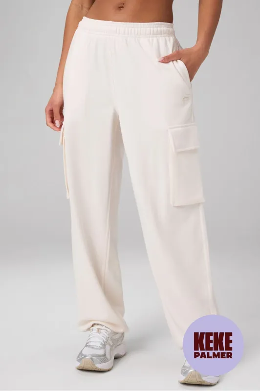 Year Round Terry Cargo Jogger sold by Fabletics